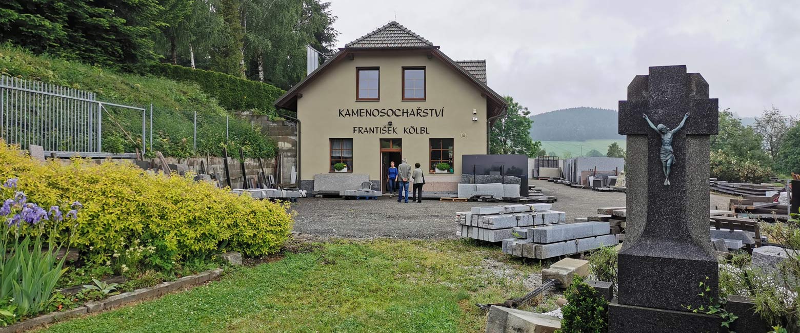 Osobní schůzka v kamenictví a kamenosochařství František Kölbl